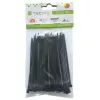 Techly kabelbinder nylon patch 100X2,5 mm 100 stuks zwart ISWT-10025-BK