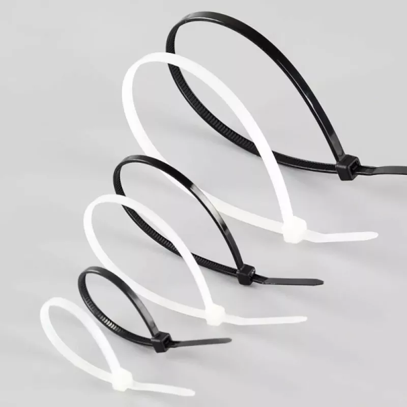 Techly ISWT-14235-BK Nylon kabelbinders, 142 x 3,5 mm, 100 stuks, zwart
