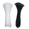 Techly kabelbinder nylon patch 280x4,8 mm 100 stuks zwart ISWT-28048-BK