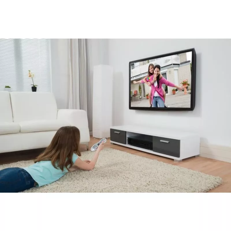 Techly 23-55 wandhouder slank Fixed voor LED TV LCD zwart ICA-PLB 139M