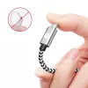 Techly ICOC MU2CC9-005-AL USB-kabel USB 2.0 0,5 m USB C grijs, zwart
