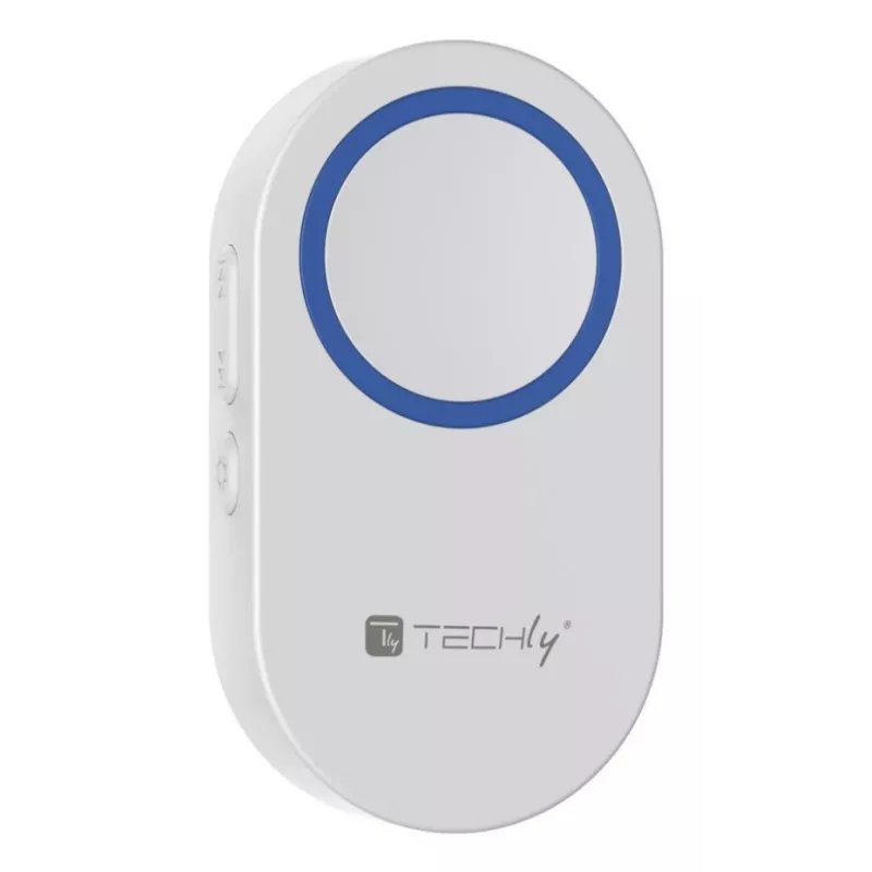 Techly I-BELL-RING05R Draadloze deurbel Ontvanger Wit