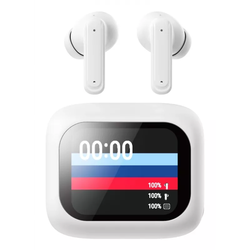 Techly ICC SB-BLT08W Koptelefoon/headset True Wireless Stereo (TWS) In-ear Gesprekken/muziek Bluetooth Wit