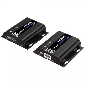 Techly IDATA EXTIP-483 AV-extender AV-zender & -ontvanger Zwart