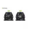 Techly IDATA EXTIP-483 AV-extender AV-zender & -ontvanger Zwart