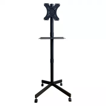 Techly ICA-TR201 Tv-wagen/standaard 152,4 cm (60 inch) Zwart