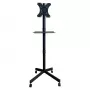 Techly ICA-TR201 Tv-wagen/standaard 152,4 cm (60 inch) Zwart