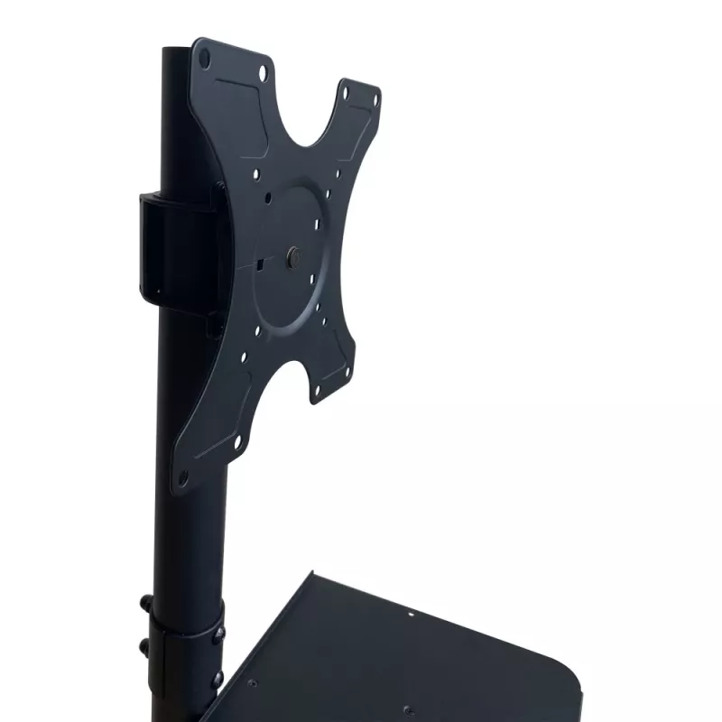 Techly ICA-TR201 Tv-wagen/standaard 152,4 cm (60 inch) Zwart