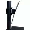 Techly ICA-TR201 Tv-wagen/standaard 152,4 cm (60 inch) Zwart