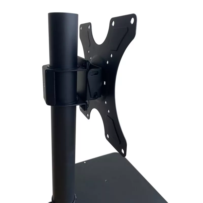 Techly ICA-TR201 Tv-wagen/standaard 152,4 cm (60 inch) Zwart