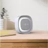 Techly IC-CLOCK-56WH Wekker Digitale wekker Grijs, Wit