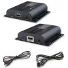 Techly IDATA-EXTIP-383V4 AV-zender & -ontvanger Zwart