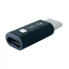 Techly IADAP USBC-MBKT Kabel-gender-changer Micro-USB zwart