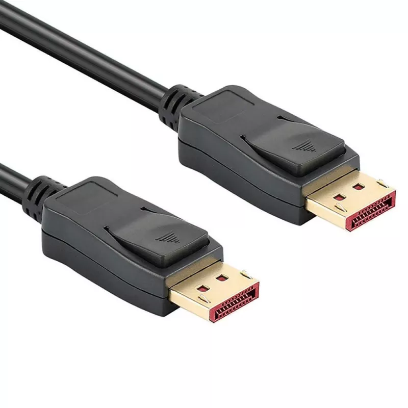 Techly ICOC DSP-A14-050NT DisplayPort-kabel 5 m Zwart