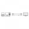 Techly ICOC DSP-A14-050NT DisplayPort-kabel 5 m Zwart