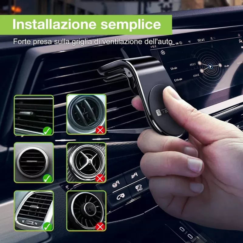 Techly I-SMART-UNIALTY Houder Passieve houder Mobiele telefoon/smartphone Zwart