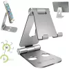 Techly I-SMART-STAND6 Houder Passieve houder Mobiele telefoon/smartphone Zilver