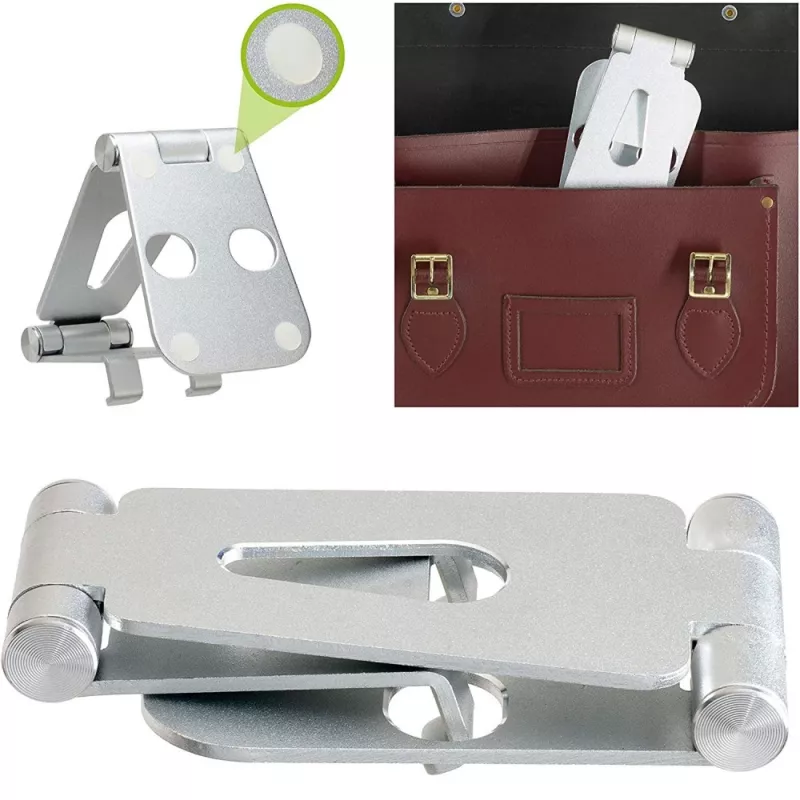 Techly I-SMART-STAND6 Houder Passieve houder Mobiele telefoon/smartphone Zilver