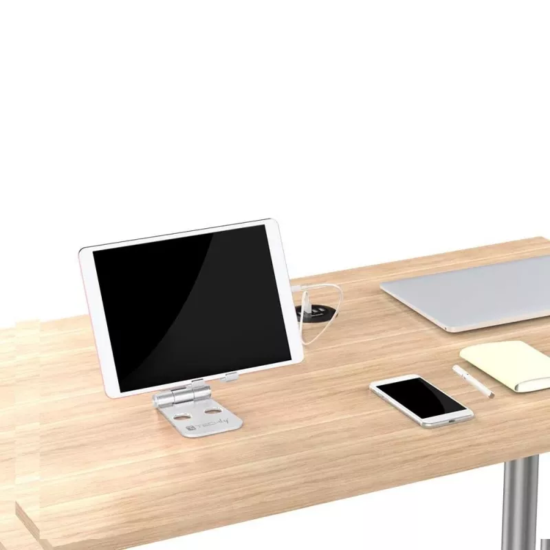 Techly I-SMART-STAND6 Houder Passieve houder Mobiele telefoon/smartphone Zilver
