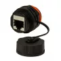 Techly IWP-MD C6A-IPPANT Kabeladapter RJ45 Zwart