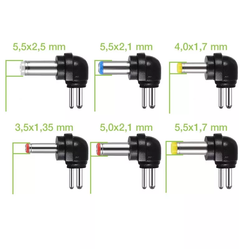 Techly IPW-NTS2250G2 Voeding/omvormer Binnen 27 W Zwart