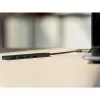 Techly IUSB32-HUB4A-4U3SL Laptop-dockingstation/poortreplicator Bedraad USB 3.2 Gen 1 (3.1 Gen 1) Type-A Grijs