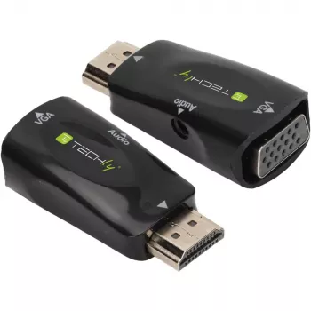 Techly IDATA HDMI-VGA2MABT2 Videosignaalconverter Passieve videoconverter 1920 x 1080 pixels