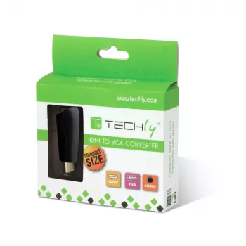 Techly IDATA HDMI-VGA2MABT2 Videosignaalconverter Passieve videoconverter 1920 x 1080 pixels