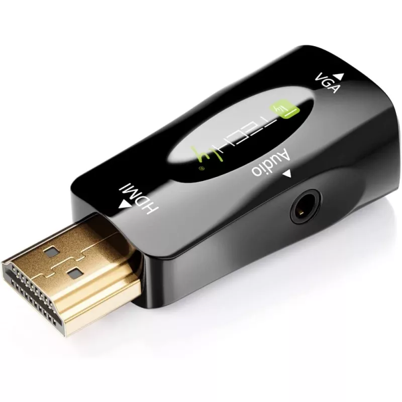 Techly IDATA HDMI-VGA2MABT2 Videosignaalconverter Passieve videoconverter 1920 x 1080 pixels