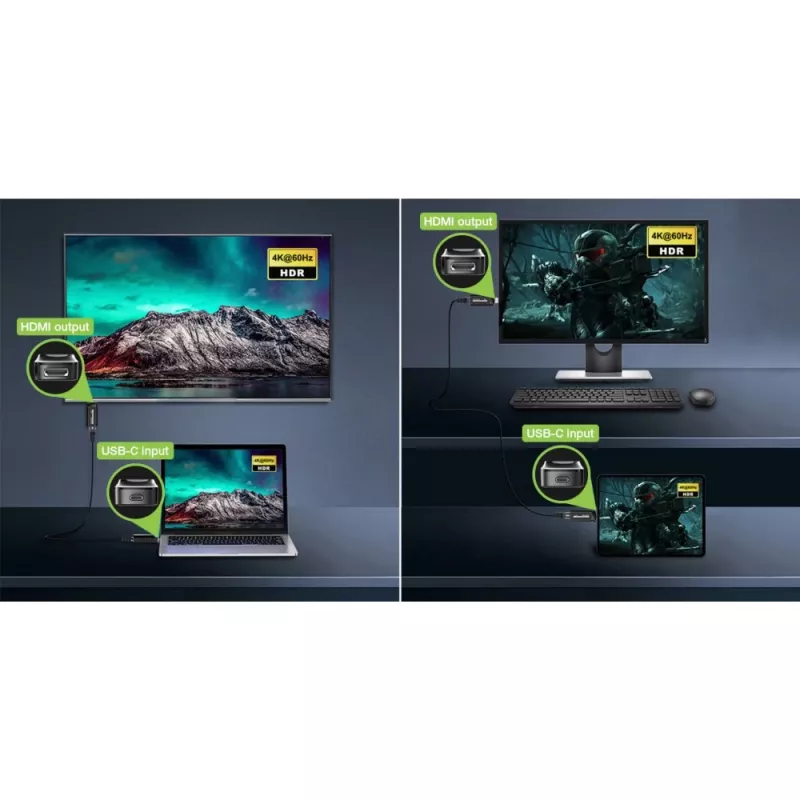 Techly IDATA EXT-600HC AV-extender AV-zender & -ontvanger Zwart