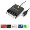 Techly I-CARD CAM-USB2TY2 Smartcard-lezer Binnen USB USB Type-A Zwart