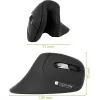 Techly IM 1100-VM-B Muis medisch rechtshandig RF draadloos optisch 3200 DPI