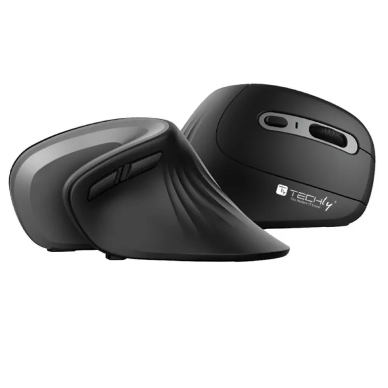 Techly IM 1100-VM-B Muis medisch rechtshandig RF draadloos optisch 3200 DPI