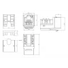 Techly IWP-KIT-C6U90 Keystone-module