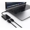 Techly IADAP USBC-HDMI2T4K Videokabel-adapter 0,15 m USB Type-C 2 x HDMI zwart