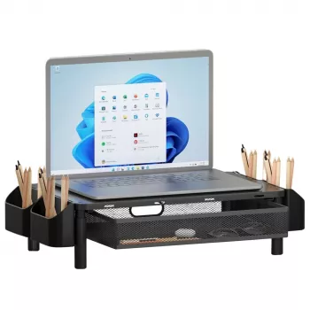 Techly ICA-MS 114 Monitorstandaard/-beugel Zwart