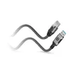 Techly ICOC-U3A-RJ45-020 USB 3.0 Type-A naar Gigabit Ethernet-adapterkabel, 2 m, zwart/zilver
