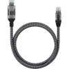 Techly ICOC-U3A-RJ45-030 USB 3.0 Type-A naar Gigabit Ethernet-adapterkabel, 3 m, zwart/zilver