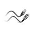 Techly ICOC-U3C-RJ45-050 USB 3.2 Type-C naar Gigabit Ethernet-adapterkabel, 5 m, zwart/zilver
