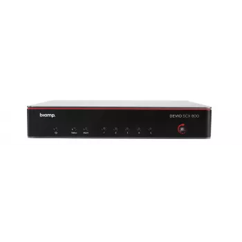 Biamp Devio SCX 800, 48 kHz, 150 W, 100 - 240 V, Verenigde Staten, 5A992, 206 mm
