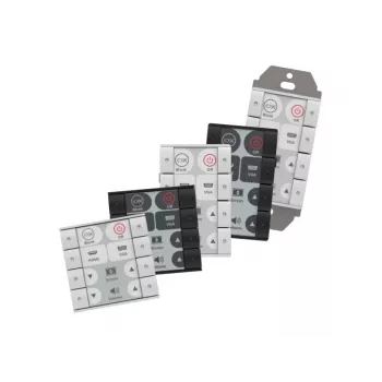 Biamp Impera Sierra II 8DKW afstandsbediening speciale drukknoppen