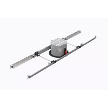 Biamp Desono SPA-RAIL48, aluminium, Biamp, 254 mm, 304,8 mm, 101,6 mm, 1,41 kg