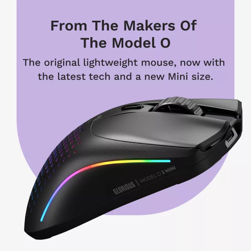 Glorious Gaming Glorious Model O 2 Mini Wireless - matzwart