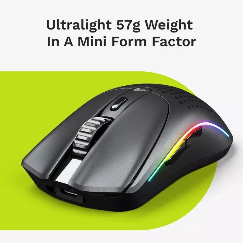 Glorious Gaming Glorious Model O 2 Mini Wireless - matzwart