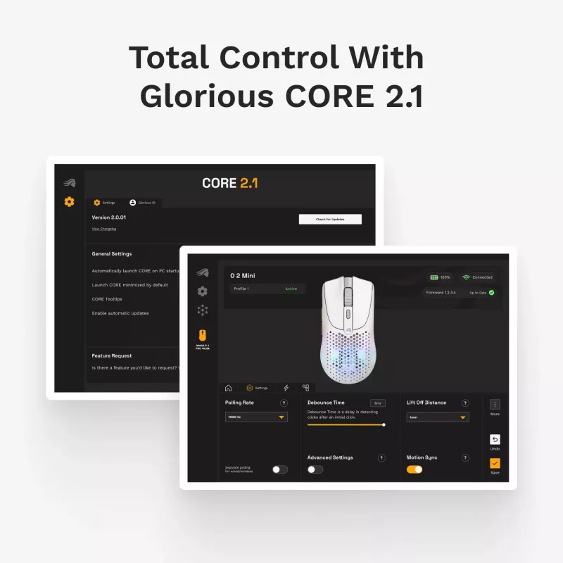 Glorious Gaming Glorious Model O 2 Mini Wireless - matwit