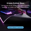 Glorious Gaming GLORIOUS muismat PAD 2 GLED - XL EXTENDED - zwart