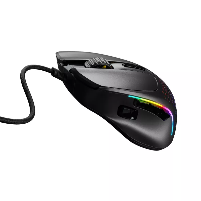 Glorious Gaming Glorious Model IV2 Wired - zwart, rechtshandig, optisch, USB Type-A, 26000 DPI, zwart