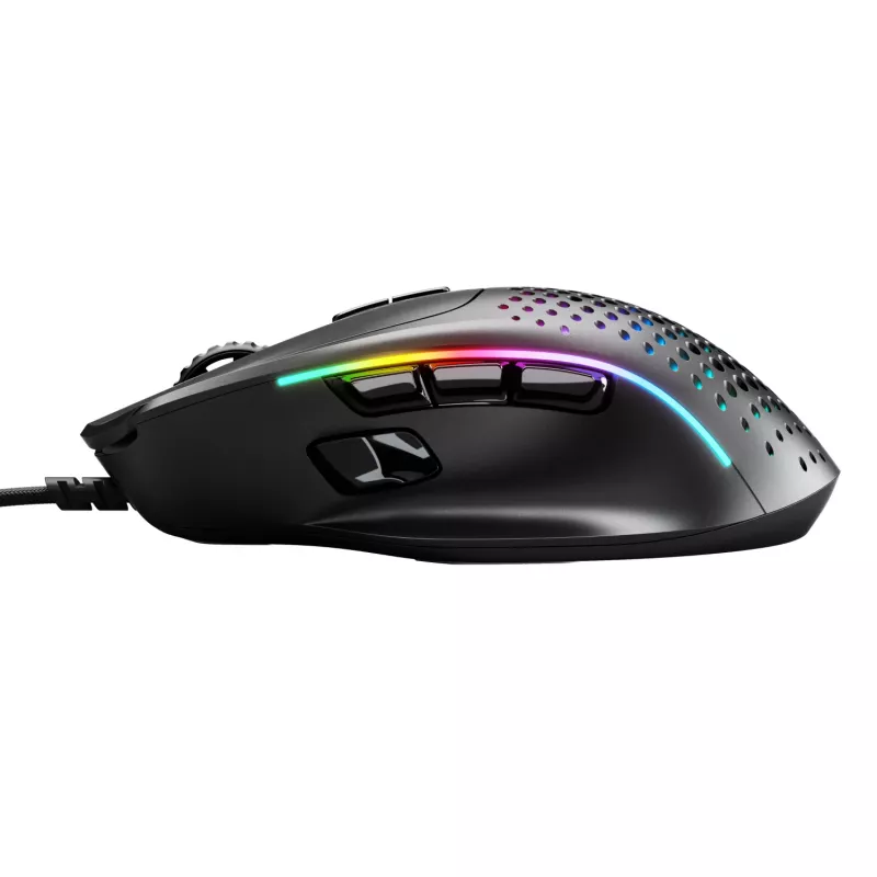 Glorious Gaming Glorious Model IV2 Wired - zwart, rechtshandig, optisch, USB Type-A, 26000 DPI, zwart