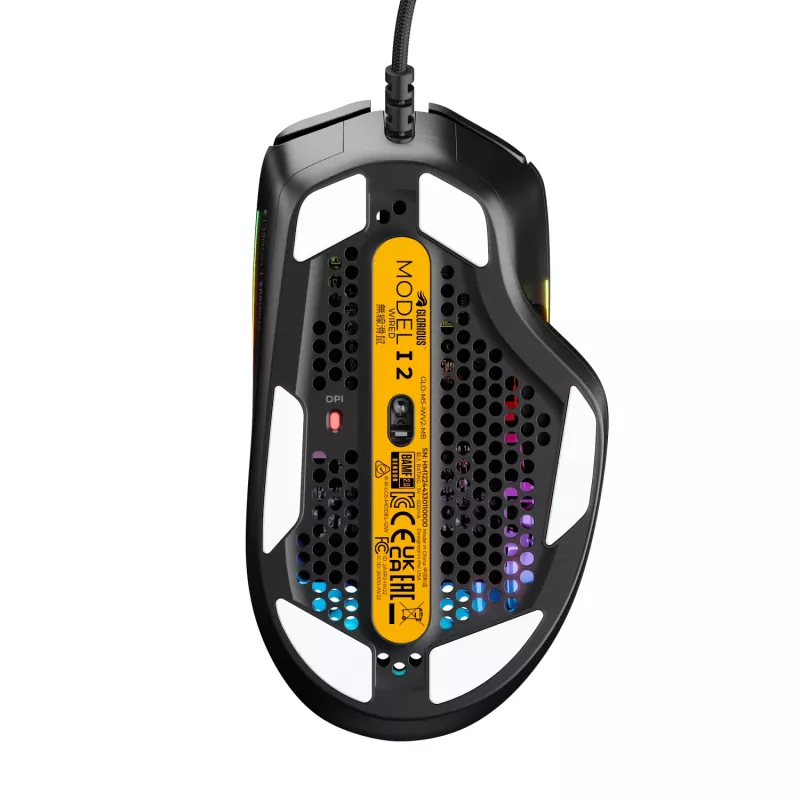 Glorious Gaming Glorious Model IV2 Wired - zwart, rechtshandig, optisch, USB Type-A, 26000 DPI, zwart