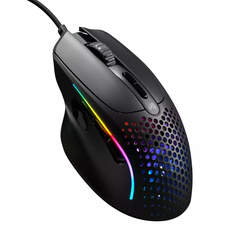 Glorious Gaming Glorious Model IV2 Wired - zwart, rechtshandig, optisch, USB Type-A, 26000 DPI, zwart